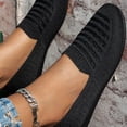 thumbnail image 5 of Women Wide Width Breathable Walking Comfortable Slip on Sneakers Lightweight Sneaker Nurse Shoes Arch Support Sneakers Breathable Soft Running Shoes Anti Skid Sports Diabetic Foam Shoes, 5 of 7