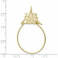 thumbnail image 4 of 10K Yellow Gold Live Love Laugh Charm Holder (40 X 21) Made In United States 10c683, 4 of 6