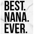 thumbnail image 2 of Best Nana Ever Grandmother Grandma Womens Plus Size Graphic Zipper Hoodie Brisco Brands 2X, 2 of 5