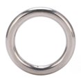 thumbnail image 1 of Welded O Ring Stainless Steel Welded Round Ring for Navigation Diving Hammocks and Bags10x50mm, 1 of 4