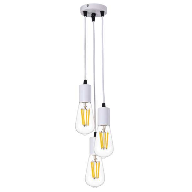 Rosnek Vintage Kitchen Island Linear Chandelier LED Pendant Lights ...