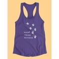 thumbnail image 3 of Wash Your Paws Ii Racerback Tank Women -Grace Popp Designs, Female x-Small, 3 of 4