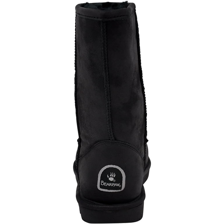 Short black cheap bearpaw boots