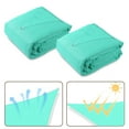 thumbnail image 3 of Yescom 2 Pack 13x10 Ft 97% UV Block Rectangle Sun Shade Sail HDPE Canopy Cover Net Deck, 3 of 10