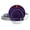 Purple, variant on Stoneware Coupe Shape 18pc Dinnerware Set, Outside White + Inside Yellow