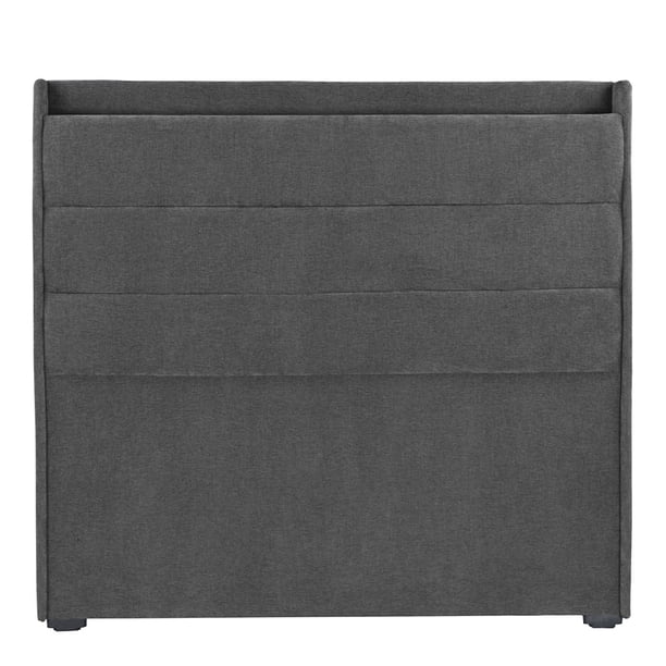 Cabecera Queen Size Trinity Wing Dark Grey
