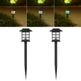 thumbnail image 3 of Tyidzon 2Pc Solar Lights Outdoor Waterproof, Solar Walkway Lights, Lighting for Garden, Landscape, Path, Yard, Patio, 3 of 5
