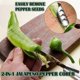 thumbnail image 3 of Pepper Seed Corer Remover - New Stainless Steel Chili Corer, Easily Seed Remover and Cut Pepper Tops/Stems, 3 of 5