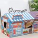 thumbnail image 5 of New Cat House Cat Bed Cat Toy Scraper 2-in-1 Cat Cardboard Scraper Wear-resistant and Cute Cat Furniture Pet Supplies ShopWise Round, 5 of 18