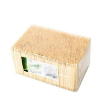 FUTUREORYY Bamboo Toothpicks 3500Pcs for Home and Restaurant Use Light Yellow