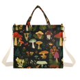 thumbnail image 7 of FORMRS Womens Corduroy Tote Bag Crossbody Shoulder Purse Handbag with Detachable Strap, Various Mushrooms Pattern, 7 of 7
