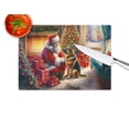 thumbnail image 4 of German Shepherd and Santa Claus Glass Cutting Board 12 in x 15 in, 4 of 5