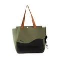 thumbnail image 2 of STARTIST Sac de Transport pour Chat Polyvalent Portable Sac de Sortie d'Été pour Chaton avec Trou pour Tête Vert, 2 of 9