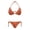 Autumn Maple Leaf Print, variant on Women's Two Piece Bikini Set Seashell and Starfish Print Swimwear Adjustable Halter Tie Side Vacation Regular Plus Size