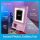 thumbnail image 5 of Máquina Photo Booth HP Sprocket Instant Color Impresora rosa, 5 of 8
