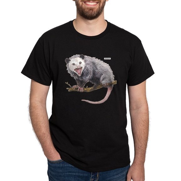 CafePress - Opossum Possum Animal Dark T Shirt - Men's Classic Graphic Cotton T-Shirt