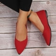 thumbnail image 6 of DIVVce Knit Pointed Toe Ballet Flats For Women Closed Toe Slip On Comfortable Office Casual Footwear, 6 of 6