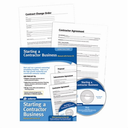 Adams® Starting A Contractor Business