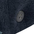 thumbnail image 3 of 52.8" Blue Chenille Tufted Loveseat Sofa Bed with Adjustable Backrest, 3 USB Ports & 2 Lumbar Pillows - Convertible Sleeper for Living Room, 3 of 40