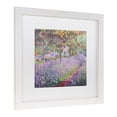 thumbnail image 2 of Trademark Fine Art 'The Artists Garden at Giverny' Matted Framed Art by Claude Monet, 2 of 4