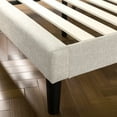 thumbnail image 6 of Zinus Athena 45" Upholstered Platform Bed with Wingback Headboard, Full, 6 of 9