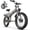 Camouflage, variant on AMYET ARES Folding Electric Bike for Adults, Peak 3000W Dual Motor AWD Ebike, 52V 20AH, 24"*4" Fat Tire E-Mountain Bikes UL2849