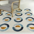 thumbnail image 2 of Curie Modern Geometric Area Rug, 2 of 10