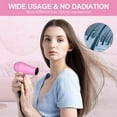 thumbnail image 6 of Lura Travel Portable Hair Dryer,Dual Voltage Mini Folding Handle Hair Blow Dryer Lightweight with 1 Concentrator,Pink, 6 of 9