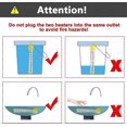 thumbnail image 4 of 1500w Pool Heater, Above Ground Pool Heater Immersion Water Heater, Inflatable Pool Heater, Portable Durable Safety Protection Rapid Heating Bathtub H, 4 of 5