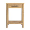 thumbnail image 3 of Butler Specialty Company Lennon 1 Drawer Rounded Leg Wood Nightstand - Natural, 3 of 7