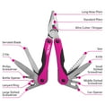 thumbnail image 2 of The Original Pink Box PB14MT 14-in-1 Multi-Tool, Pink, 2 of 4