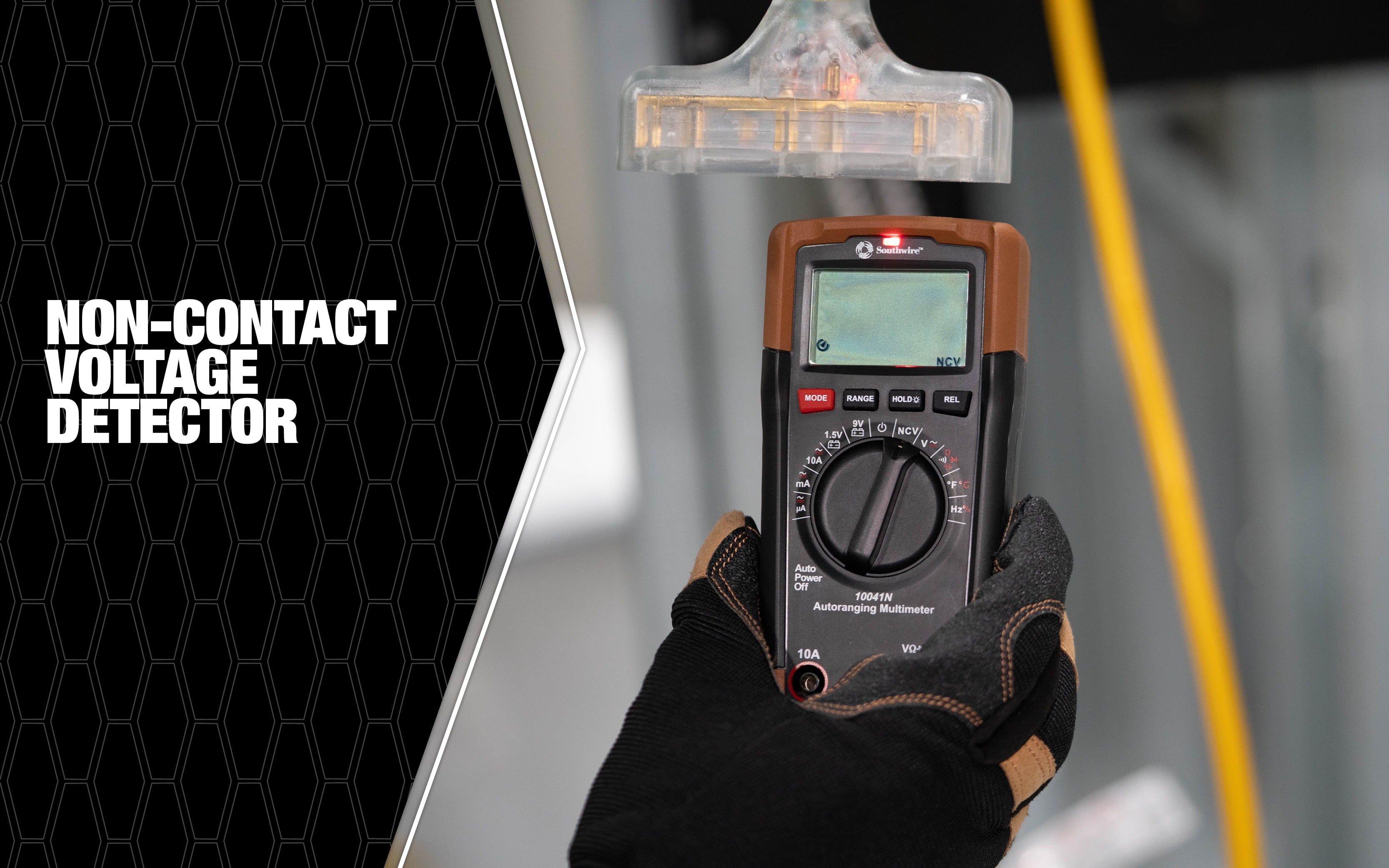 Southwire 10041N Auto-Ranging Digital Multimeter, 0-600V AC/DC
