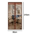 thumbnail image 2 of Magnetic Screen Door -Keep Bugs Out,Self Sealing Door Screen Magnetic Closure - Pet and Kid Friendly(Pfauenschwanz) - 80*210cm, 2 of 6