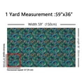 thumbnail image 3 of Castle Fairy Chic Flower Fabric by the Yard 5 Yards for Teenager,Exotic Style Fabric for Sewing,Bohemian Theme Home Decor Fabric by the Yard,Super Cozy Room Decor, 3 of 6