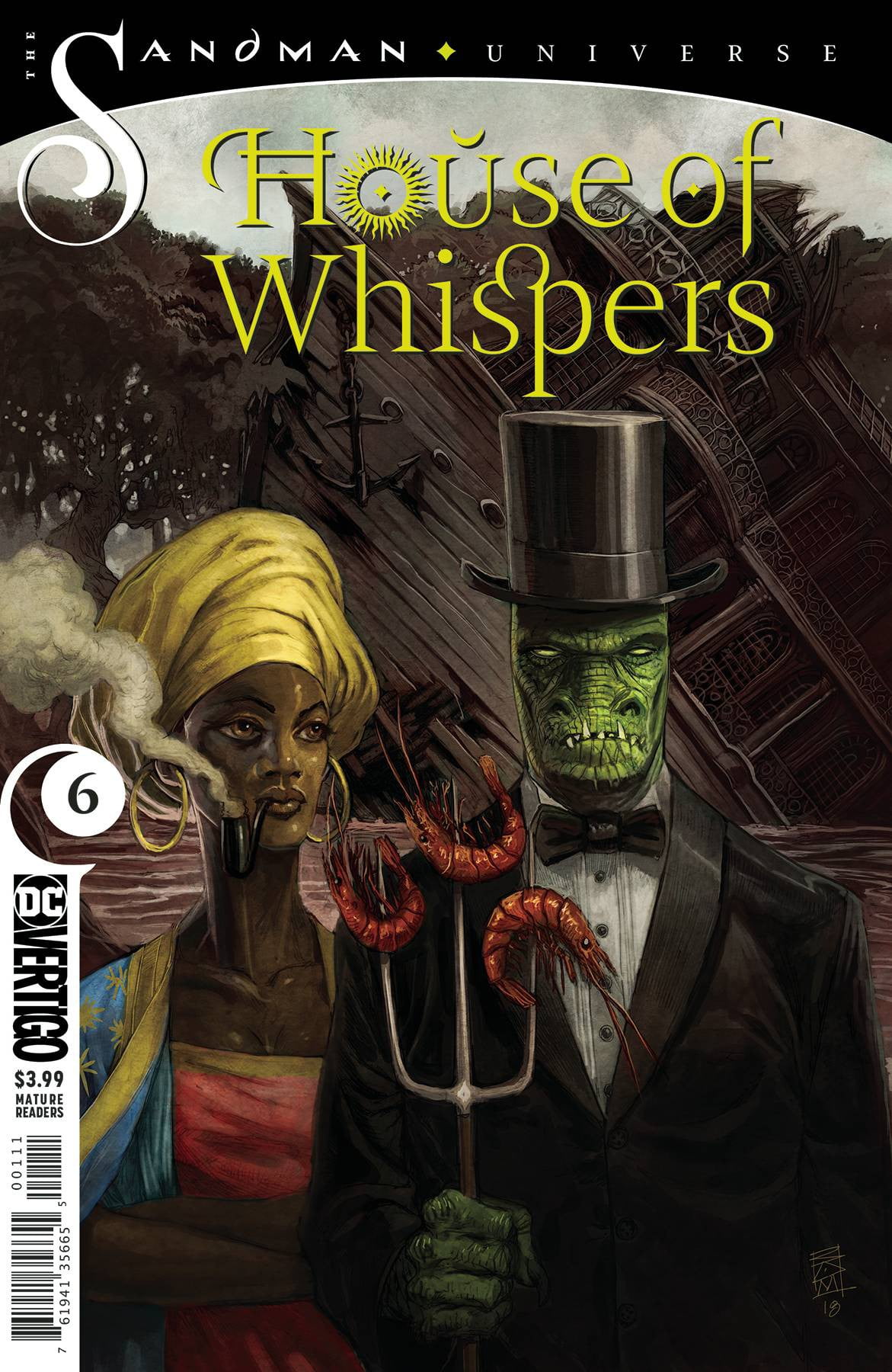 HOUSE OF WHISPERS #6 SANDMAN UNIVERSE DC COMICS VERTIGO COVER A