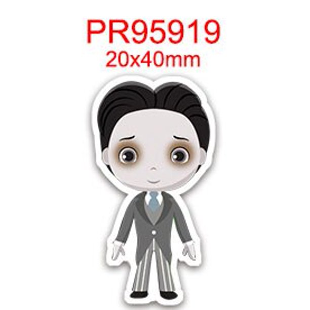 Cinta de grogrén impresa de Halloween de dibujos animados para manualidades, accesorios de costura, resinas planas, 5 yardas, 10 piezas 57722