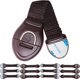 thumbnail image 1 of Juego de 12 fusibles infantiles universales marrones para cajones, armarios, sanitarios, frigoríficos, seguridad adhesiva multifunción, protección infantil desde los primeros pasos, seguridad en puertas brillar Electrónica, 1 of 5
