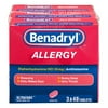 Pack of 3 Benadryl Allergy Ultratabs Tablets 48 Count .