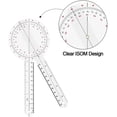 thumbnail image 3 of EcoNesxp Includes Finger Goniometer 180 Degree Spine Goniometer 8-inch Goniometer Set 4-piece Goniometer Set 180 Degree Spine Goniometer 8-inch Goniometer, 3 of 5