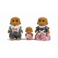 thumbnail image 1 of Figuras coleccionables OLEOCA, set de 3 perros cafés, para niños de 3+, 1 of 7