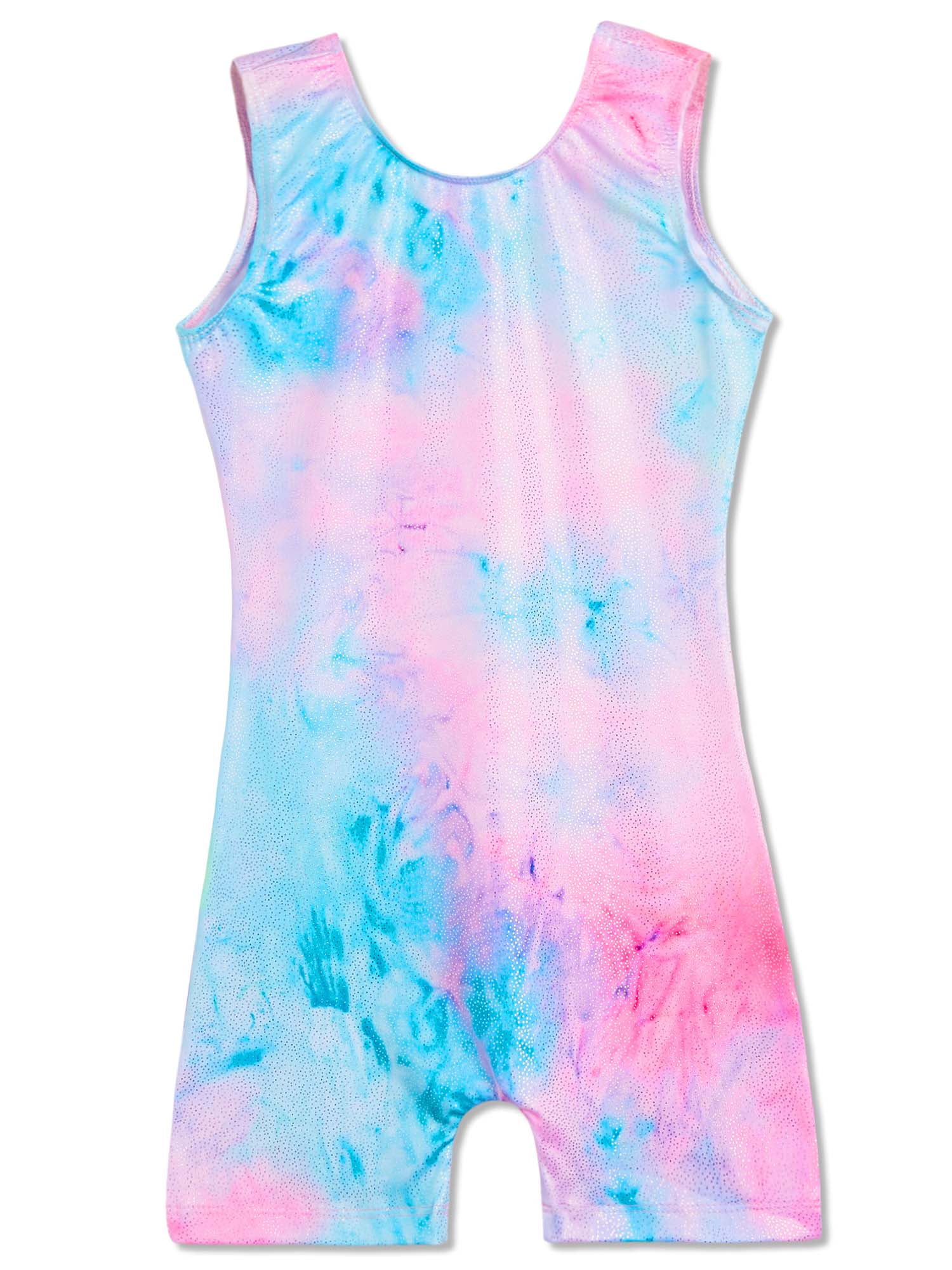 Gymnastics Leotards for Girls Size 2t 3t Sparkle Blue OnePiece Practice Unitard