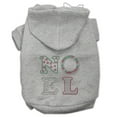 thumbnail image 5 of Mirage Pet Noel Rhinestone Hoodies Cream L, 5 of 7