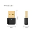 thumbnail image 2 of Receptor y transmisor Bluetooth USB, adaptador Bluetooth 5,0 para teclado de ratón y portátil de escritorio, 2 of 8