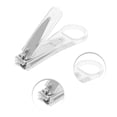 thumbnail image 3 of Unique Bargains 1 Pc Cute Box Nail Clipper for Women for Men Silver Tone, 3 of 6