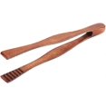 thumbnail image 1 of Wooden Cooking Tongs For Barbecue, Buffet, 1 of 5