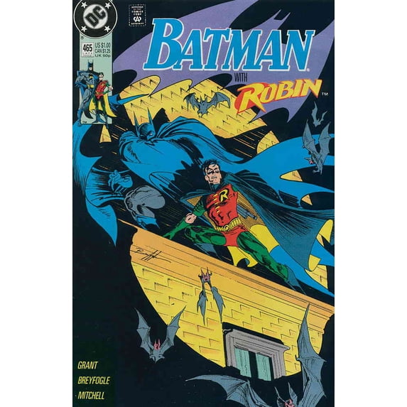 Batman #465 VF ; DC Comic Book