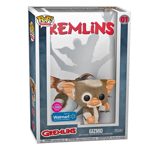 Funko Gremlins VHS Cover Limited Edition Exclusive with Flocked Gizmo Pop! Figure in Display Case Funko -