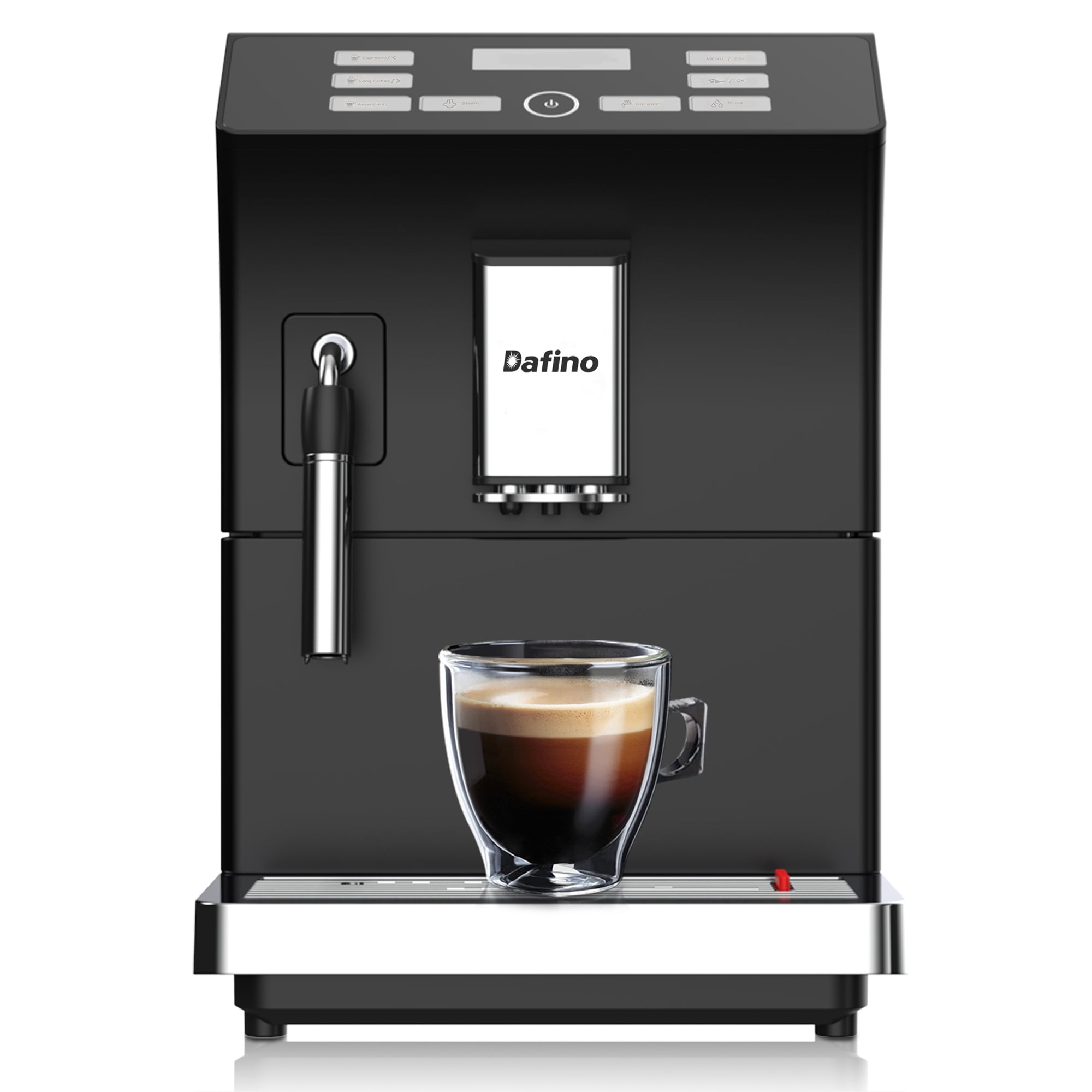 Automatic Espresso Machine  With Built-In Coffee Beans Grinder, Milk –  encalife