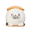 Chocolate Sandwich, variant on RNHNLOH Cute Seal Plush Toy, Food Stuffed Animal, Soft Mini Cuddle Pillow, Room Decor
