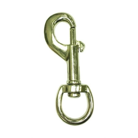 

Baron 225-5-8 Bolt Snap Zinc Round Eye Swivel .63
